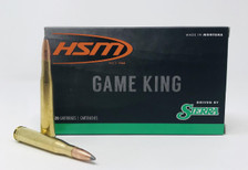 HSM 300 H&H Ammunition 300HH10N 165 Grain SBT GameKing 20 Rounds