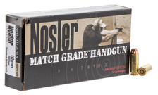 Nosler 10mm Ammunition 51412 Match Grade 180 Grain Hollow Point 50 Rounds