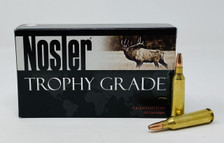 Nosler 22-250 Rem Ammunition 60017 Trophy Grade 64 Grain Bonded Solid Base Soft Point 20 Rounds
