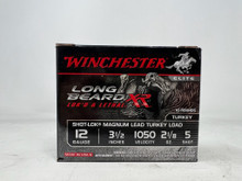 Winchester 12 Gauge Ammunition Long Beard XR Turkey STLB12LM5 3-1/2" #5 Shot 2-1/8oz 1050fps 10 Rounds