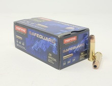 Norma Safeguard 38 Special Ammunition NORMA610740050 158 Grain Jacketed Hollow Point 50 Rounds