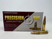 Precision One 5.56x45mm Ammunition PONE1462 55 Grain Soft Point 50 Rounds