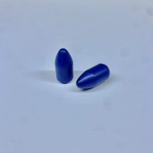 The Blue Bullets .38/.357 Caliber (.358 Dia) Reloading Bullets BB38357147RN 147 Grain Round Nose Polymer Coated 250 Pieces 