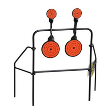 Ridgeline 1-3/4" & 3-1/4" Dual Combo Rimfire Spinner Target FOT10485 Black/Orange