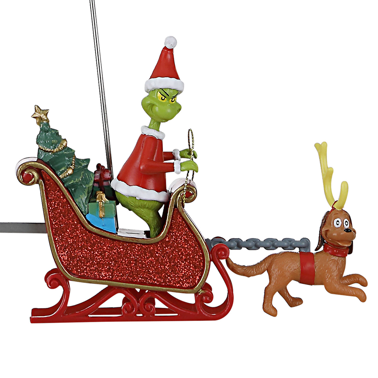 Grinch Animated Tree Topper - Decorator's Warehouse