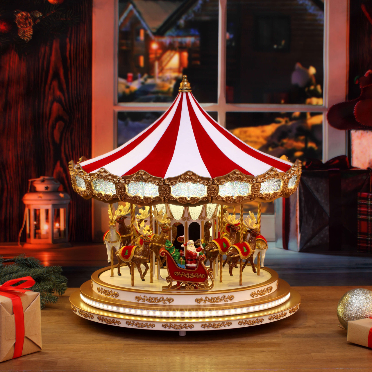 Regal Christmas Carousel - Decorator's Warehouse