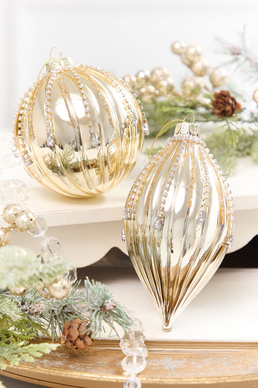 Glass Diamond Ornament - Decorator's Warehouse