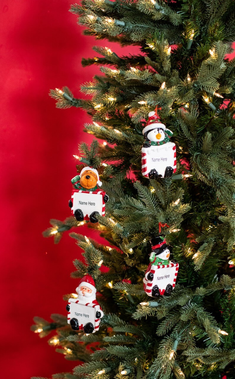 Holiday Character Name Christmas Ornaments - Decorator\'s Warehouse