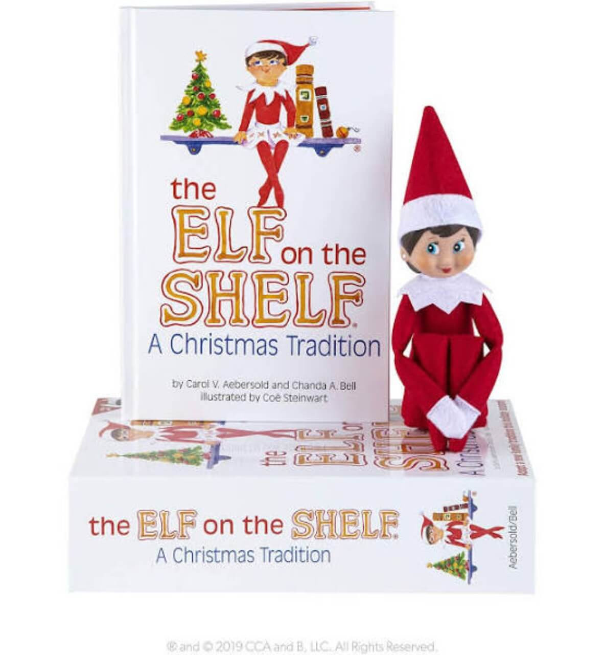 The Elf On The Shelf Girl Edition (Light Tone, Blue Eyes