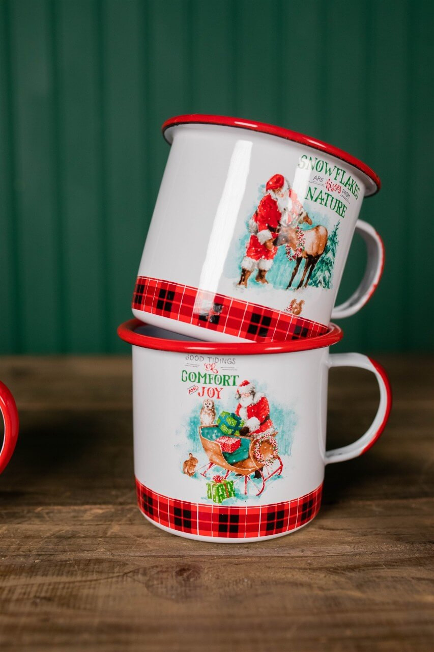 Glad Tidings Of Comfort And Joy Christmas Mug