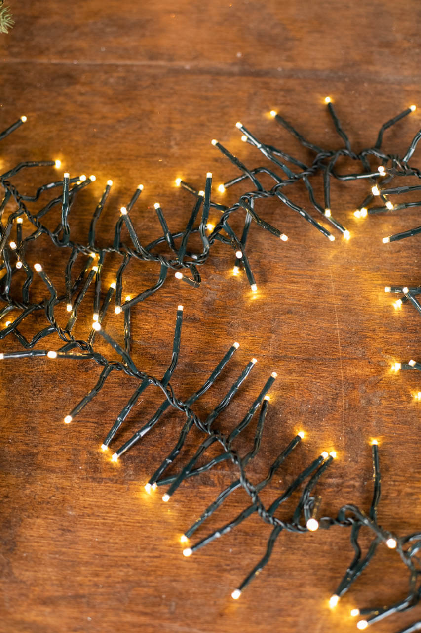 Twinkle Cluster Lights, Warm White 760 