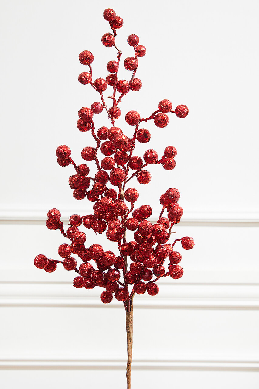 Crabapple Spray Glitter - Red