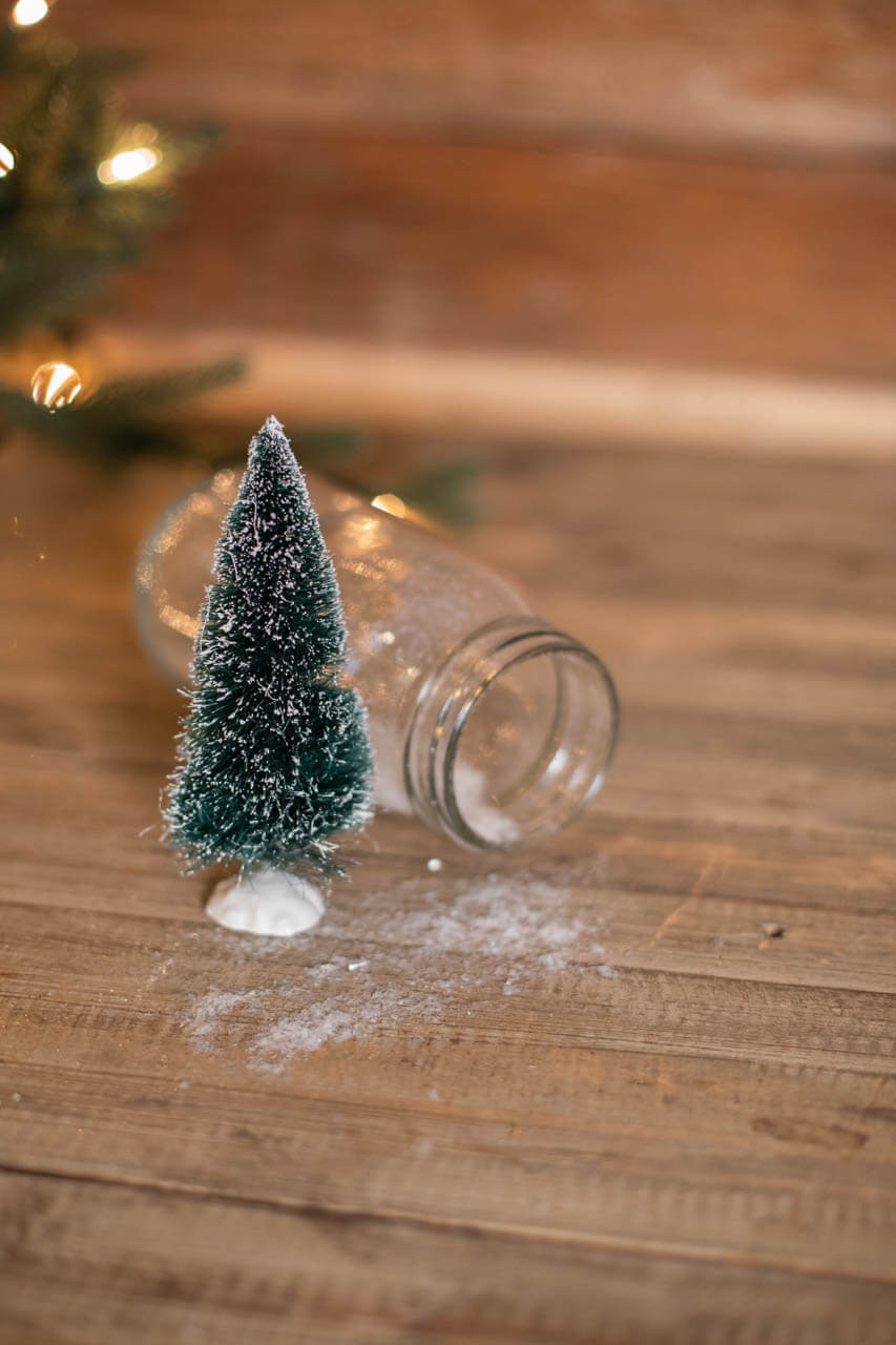 Bottle Brush Trees + Vintage Jars = a Very Merry Christmas • Adirondack  Girl @ Heart