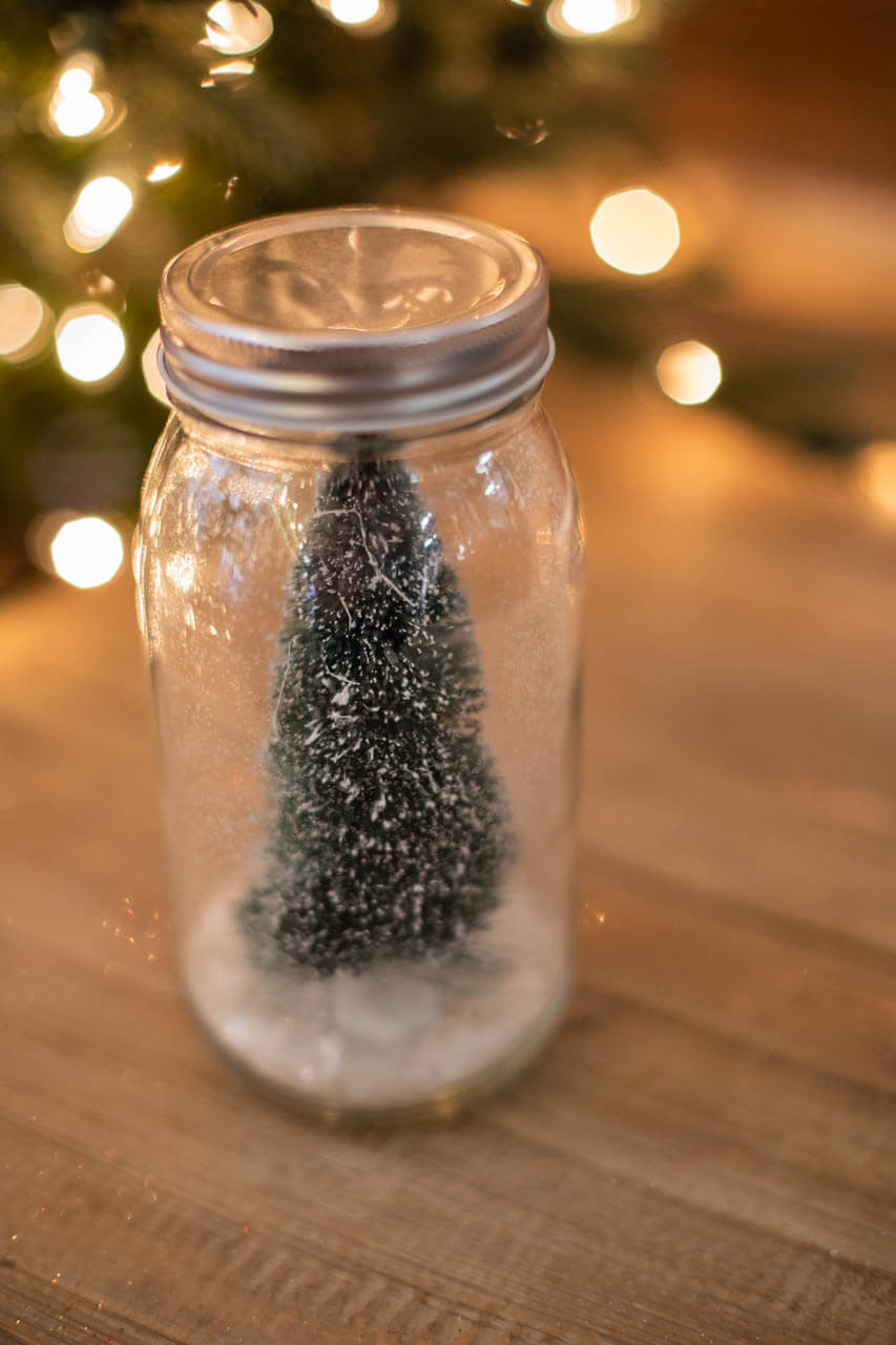 Bottle Brush Trees + Vintage Jars = a Very Merry Christmas • Adirondack  Girl @ Heart