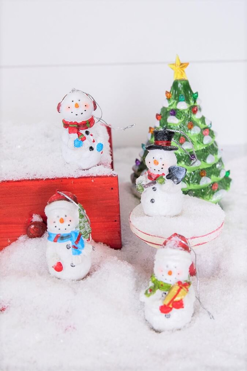 Christmas Ornament Storage - Snow Man