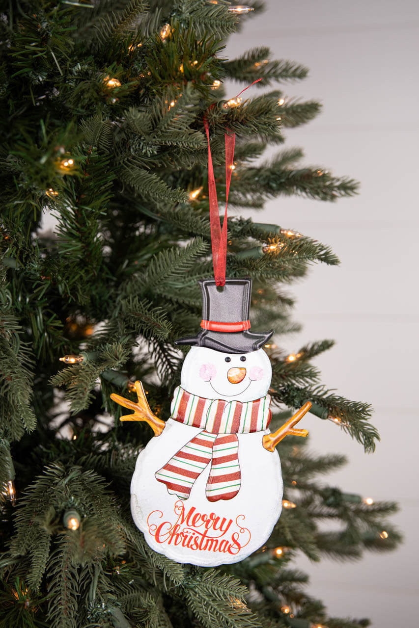 Easy Snowman Ornaments for Your Christmas Tree