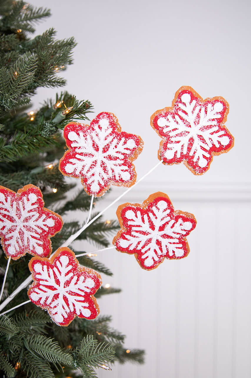 EXCEART 50pcs Snowflakes Christmas White Decorations