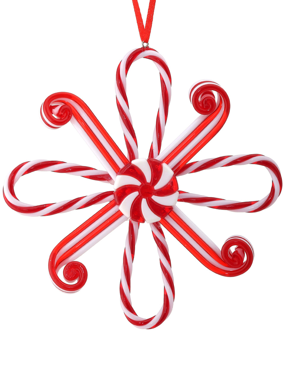 Candy Cane Applique Patch - Christmas Treat, Bow 2.25" (3-Pack, Iron O - Foto 5