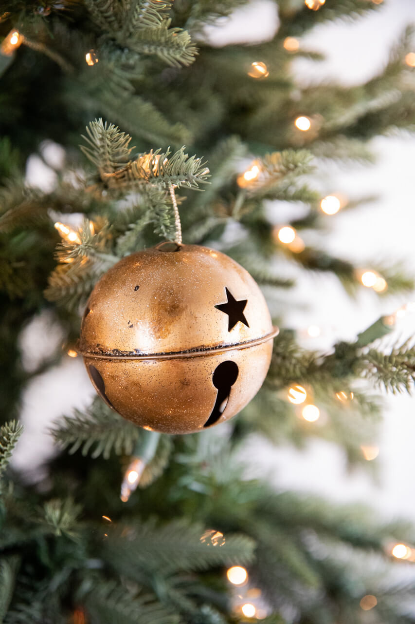 Christmas Bells, Large Galvanized Bells, Christmas Galvanized Decor, Rustic  Christmas, Silver Bells Christmas Decorations Christmas Tree Ornaments