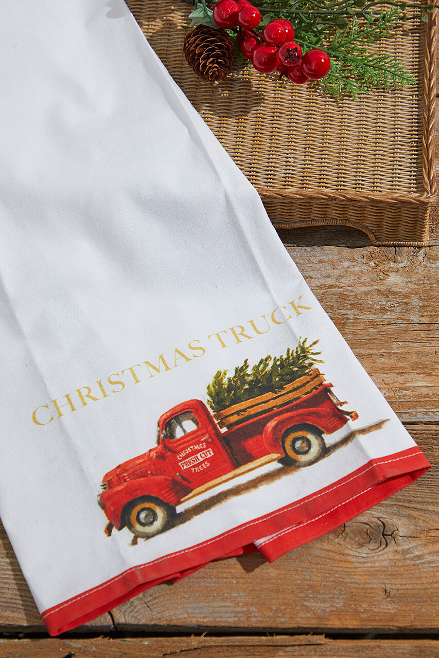 Printed Tea Towel – RedCamper Picnic Supply