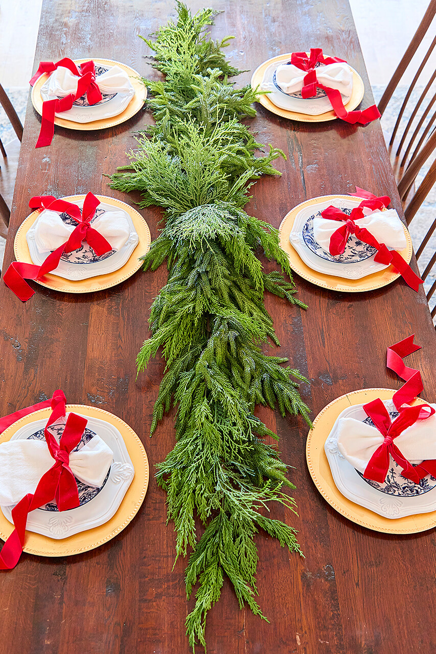 72” Luxury Cyprus Norfolk Swag - Thumbnail 3