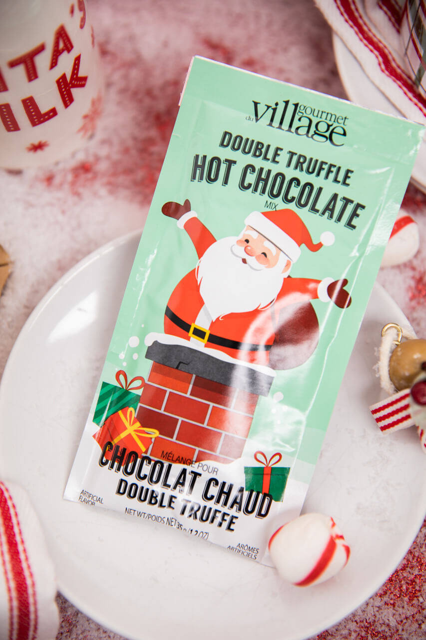 Retro Santa Hot Chocolate Mix - Decorator's Warehouse