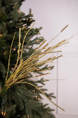 Store Gold Heilwiy Christmas Tree Picks Sprays Set Of 20 Glittered