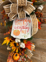 5 Steps to Craft a Fall Swag For Your Home 