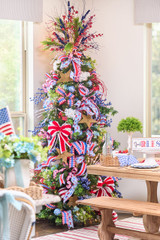 Decorating for Summer with Patriotic Decor