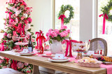 Adorable Valentine's Day Decor in Pink and Red!