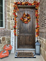 Putting Up Fall Decor For Your Porch