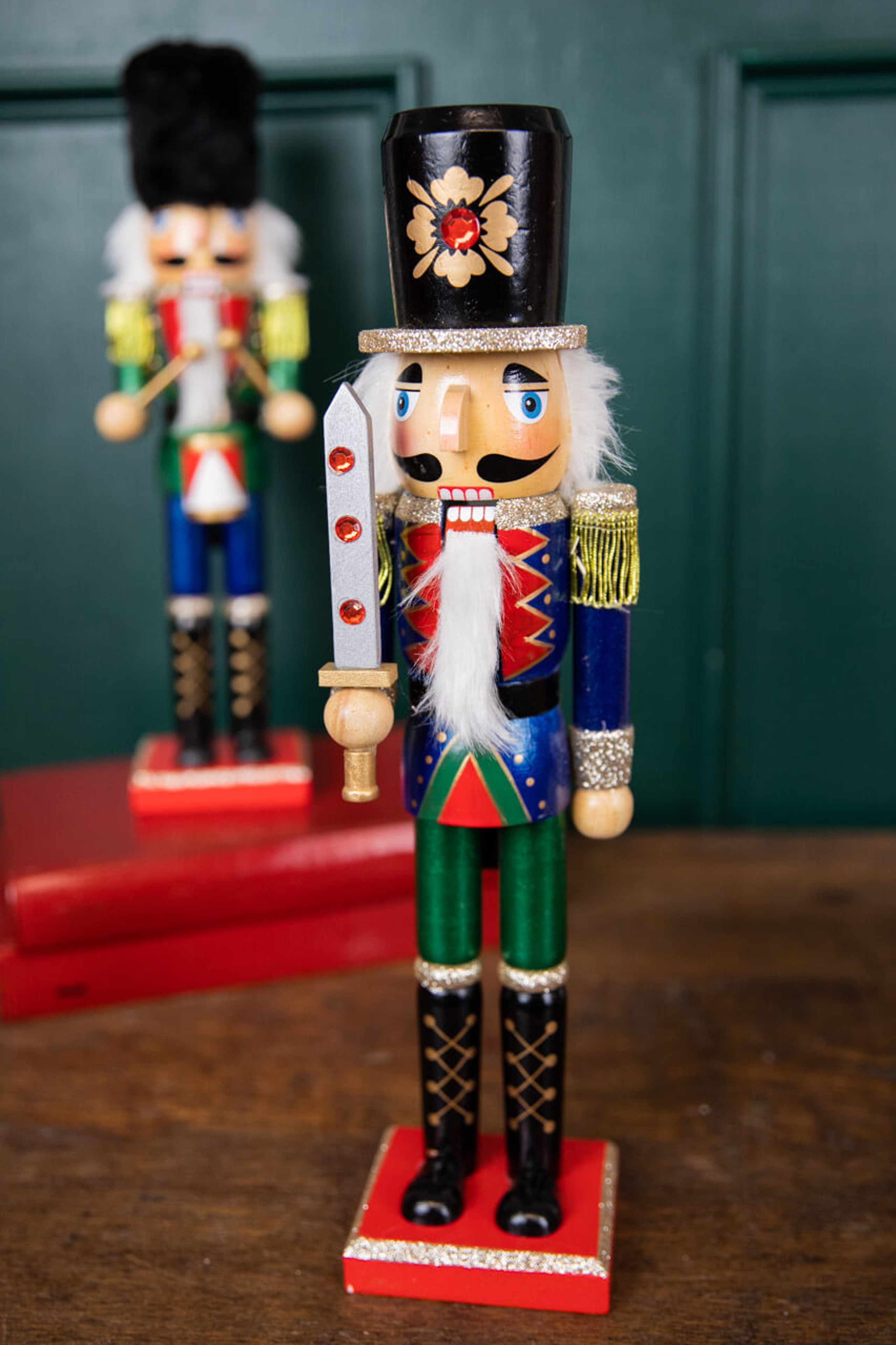 15” Blue Soldier Nutcracker Decorator's Warehouse