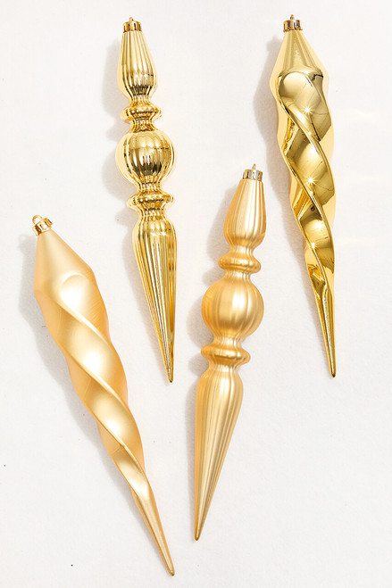  Ornament 5個セット　※箱シミあり Shatterproof Ornaments Boxed Sets | Decorator's Warehouse