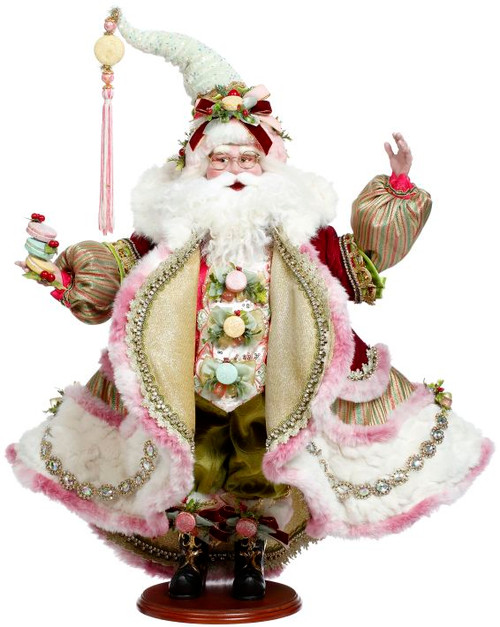 25" Macaron Santa - Mark Roberts