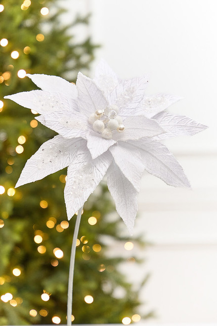 White Christmas Flowers - White Christmas Collection | Decorator's