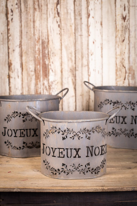 Joyeux Noel Buckets