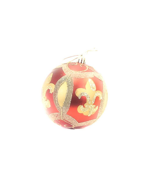 4” Red Ball Ornament