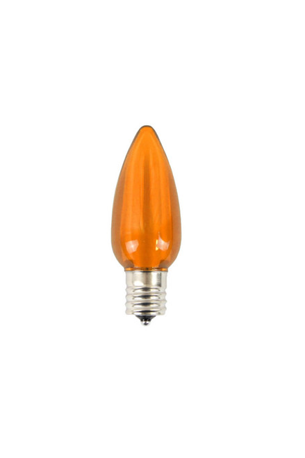 C9 Wonderful LED SMD Bulb (25 bulbs/box) - Smooth, Orange