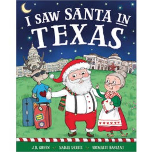 I Saw Santa In Texas Children’s Book Giftables Christmas Giftables