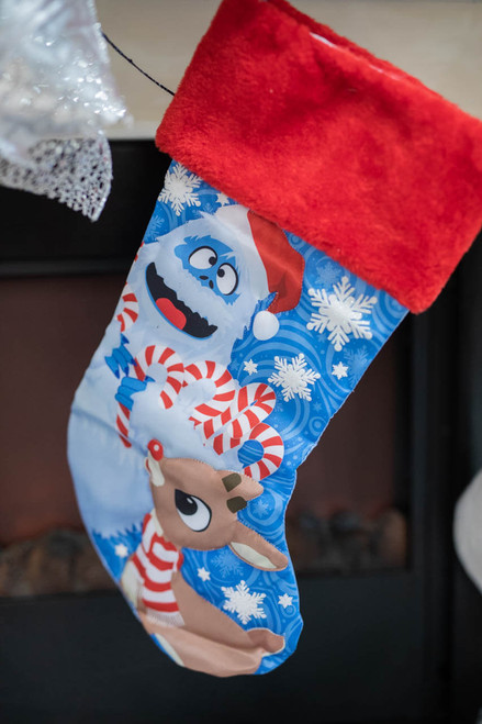 Rudolph The Red Nosed Reindeer Christmas Stocking Christmas Textiles