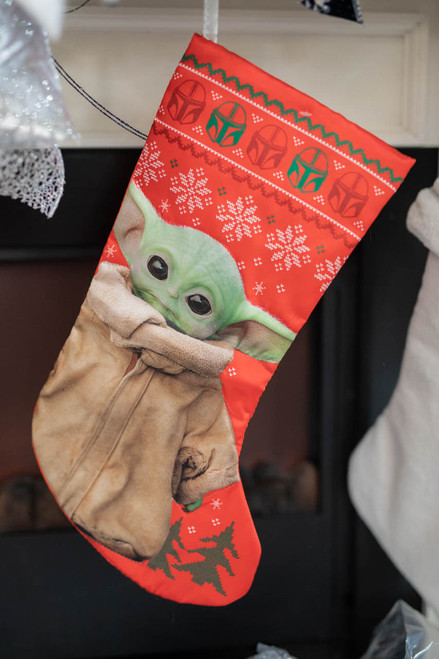 Star Wars Baby Yoda Christmas Stocking Christmas Textiles