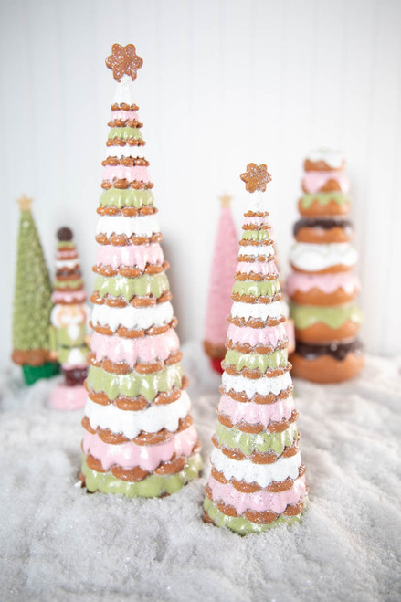 Resin Cake Trees - Set Of 2