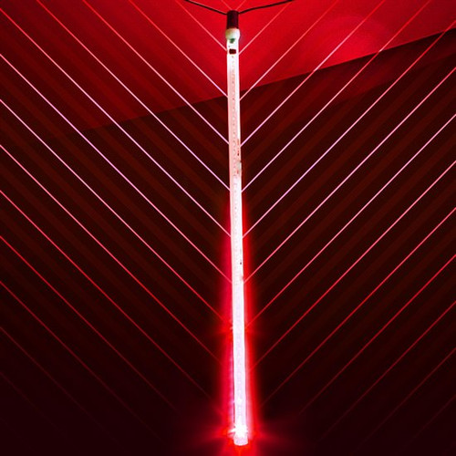 36" LED Snowfall Tube - Red