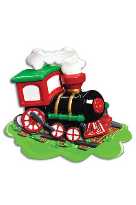 3.5" Choo Choo Train Customizable Ornament