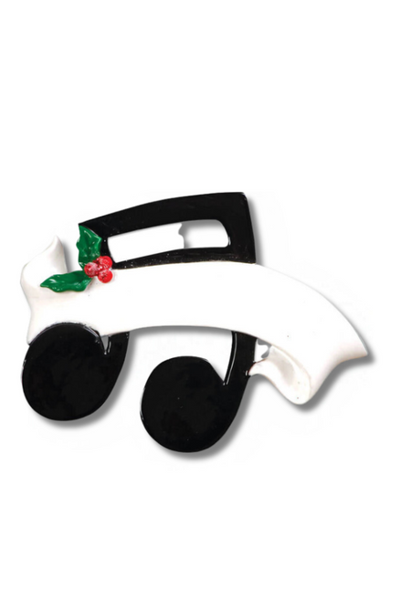 2.5" Musical Note Customizable Ornament