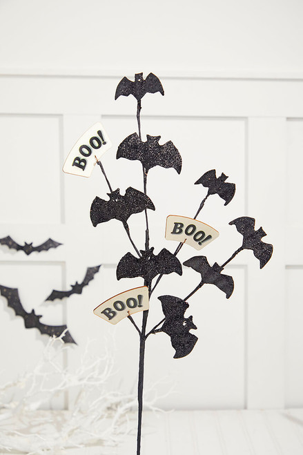 25” Halloween Boo Bats Spray