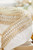 4" x 5 Yard One Side Beaded Trim Dupion Ribbon Close Up