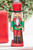 Wooden Nutcracker- Red Hat