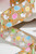 2.5" X 10 Yards Dark Canvas Rabbit Eggs Ribbon Close Up