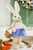 17" Felt Bunny W/Egg Girl